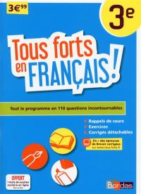 Tous forts en français ! 3e