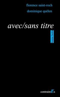 Avec-sans titre