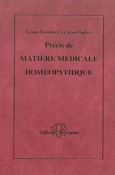 Précis de matière médicale homéopathique