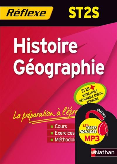 Histoire géographie, ST2S : nouveau programme