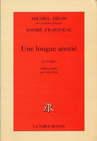 Une longue amitié : lettres