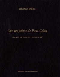 Sur un poème de Paul Celan