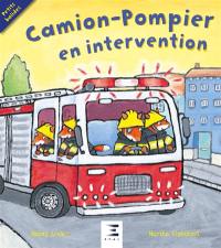 Camion-pompier en intervention