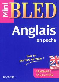 Anglais en poche : grammaire, conjugaison