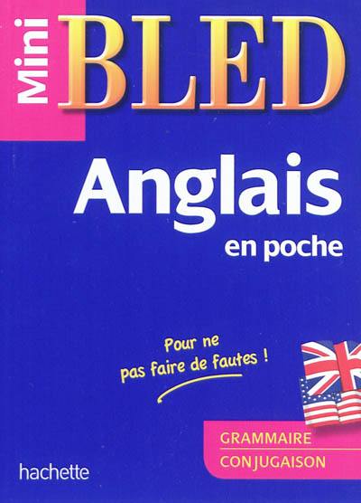 Anglais en poche : grammaire, conjugaison