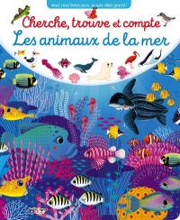 Les animaux de la mer : cherche, trouve et compte