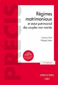 Régimes matrimoniaux et statut patrimonial des couples non mariés