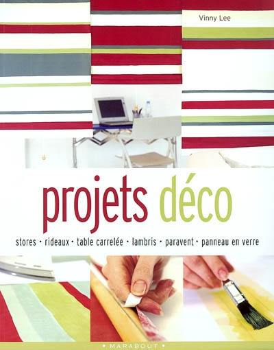 Projets déco : stores, rideaux, table carrelée, lambris, paravent, panneau en verre