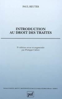 Introduction au droit des traités