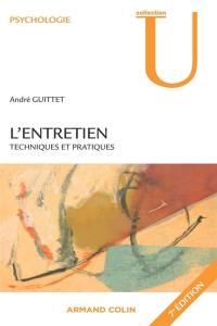 L'entretien : techniques et pratiques