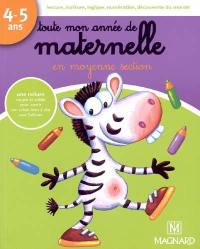 Toute mon année de maternelle en moyenne section, 4-5 ans