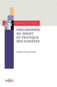 Philosophie du droit et pratique des juristes