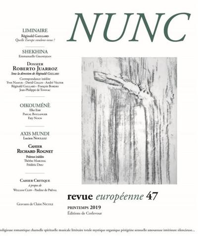 Nunc, n° 47. Roberto Juarroz