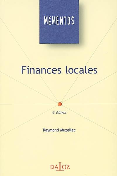 Finances locales