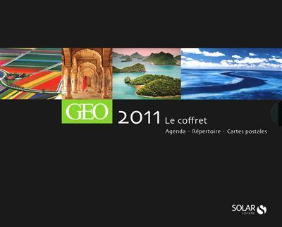 Géo 2011 : le coffret : agenda + répertoire + cartes postales