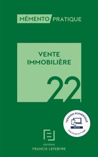 Vente immobilière 2022