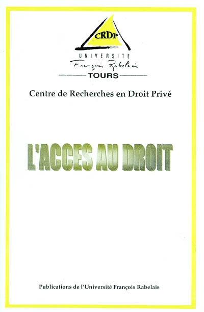 L'accès au droit