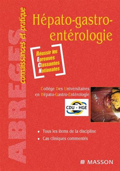 Hépato-gastro-entérologie