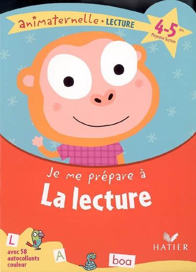 Je me prépare à la lecture, moyenne section, 4-5 ans