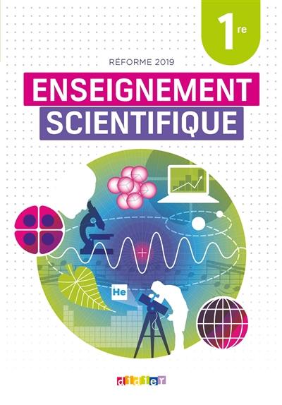 Enseignement scientifique 1re : réforme 2019