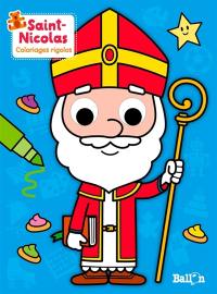 Saint-Nicolas : coloriages rigolos