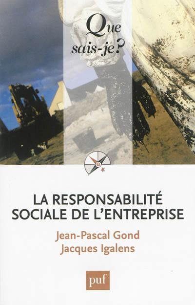 La responsabilité sociale de l'entreprise