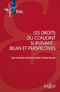 Les droits du conjoint survivant : bilan et perspectives