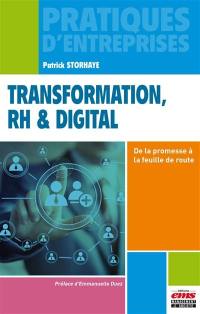 Transformation, RH & digital : de la promesse à la feuille de route