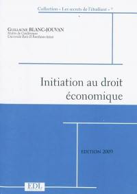 Initiation au droit économique