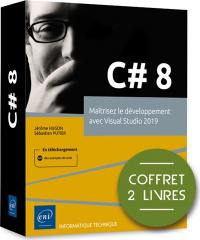 C#8 : maîtrisez le développement avec Visual Studio 2019 : coffret 2 livres