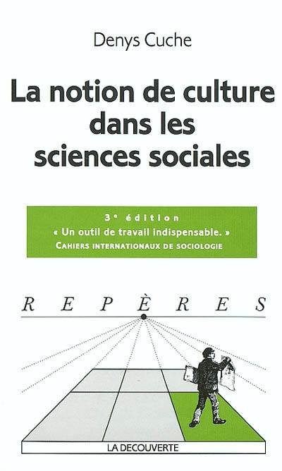 La notion de culture dans les sciences sociales