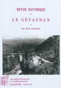 Notice historique sur le Gévaudan et ses huit baronnies