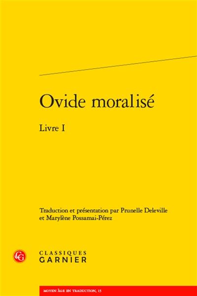 Ovide moralisé. Livre I