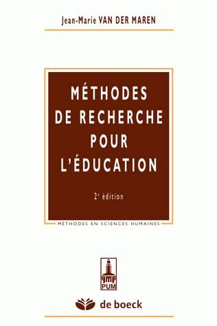 Méthodes de recherche pour l'éducation