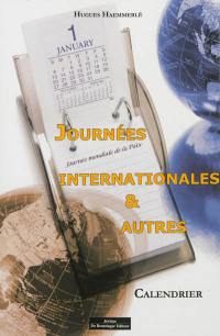 Journées internationales & autres : calendrier