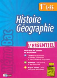 Histoire géographie 1res L, ES