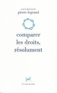 Comparer les droits, résolument