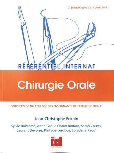 Référentiel internat : chirurgie orale