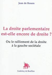 La droite parlementaire est-elle encore de droite ? ou Le ralliement de la droite à la gauche sociétale