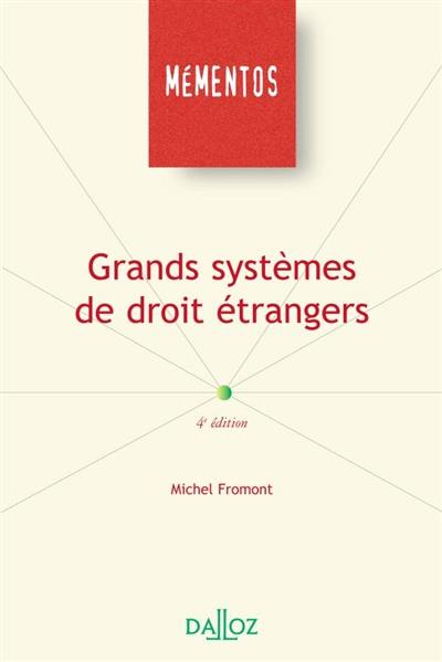 Grands systèmes de droit étrangers