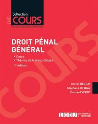 Droit pénal général