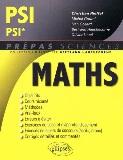 Mathématiques PSI-PSI*