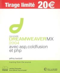 Dreamweaver MX 2004 avec ASP, Coldfusion et PHP