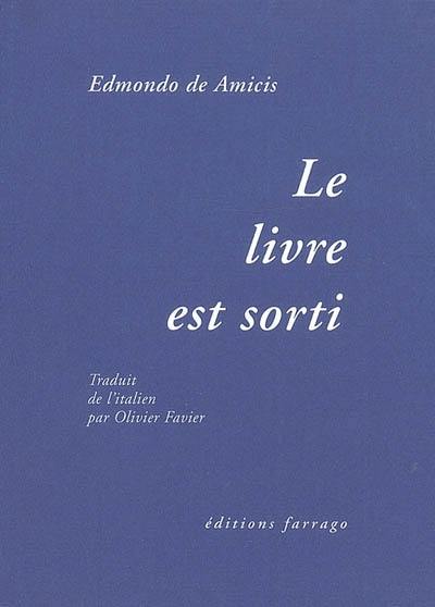 Le livre est sorti