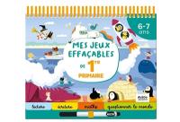 Mes jeux effaçables de 1re primaire : 6-7 ans