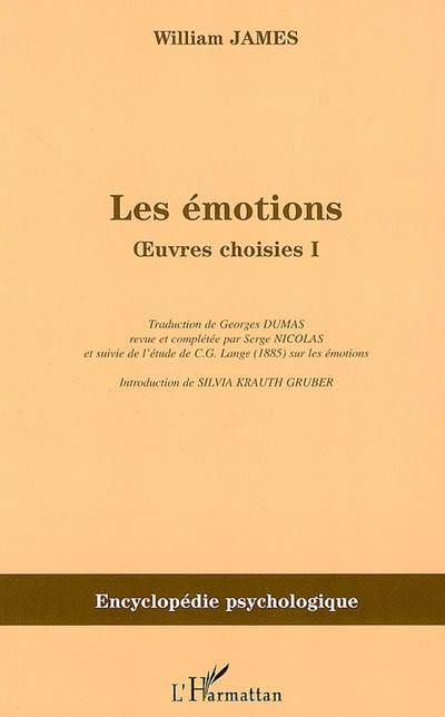 Oeuvres choisies. Vol. 1. Les émotions