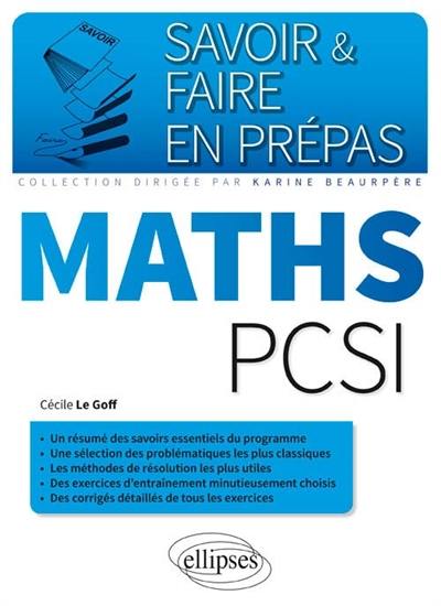 Maths PCSI