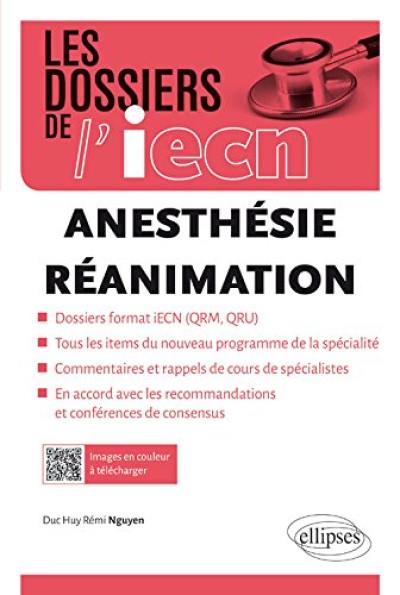 Anesthésie, réanimation