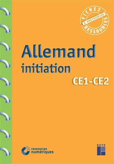 Allemand initiation, CE1, CE2