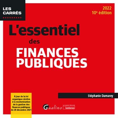 L'essentiel des finances publiques : 2022